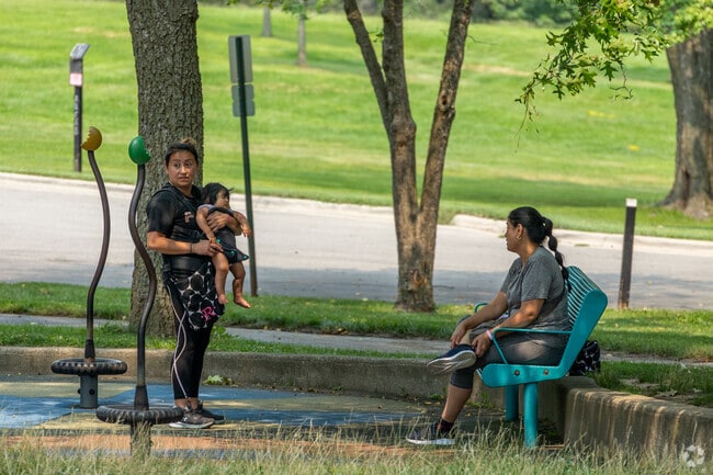 Alpine Park is a popular spot for kids during the summer near Rolling Green.