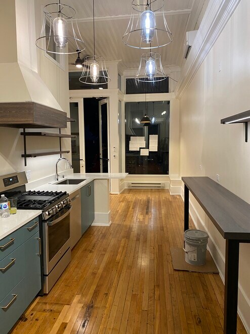 Spacious Walk thru Kitchen