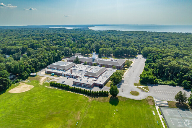 Paul J. Gelinas Junior High School in Old Field is home to 692 students.