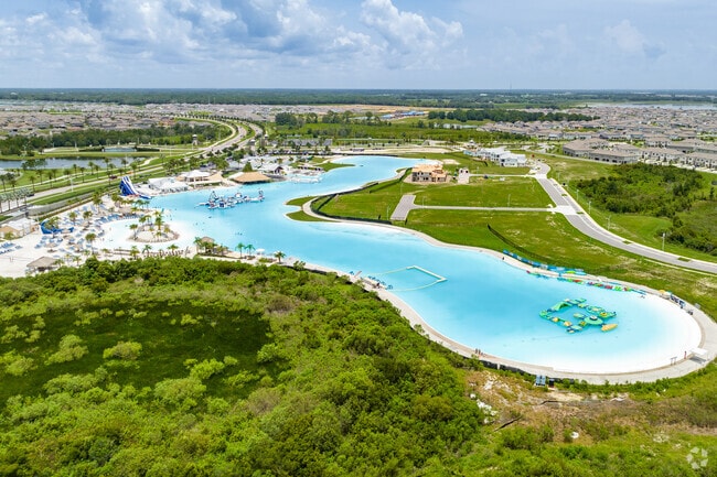 Epperson Lagoon is located in Wesley Chapel and has over 7 acres of clear blue waters.