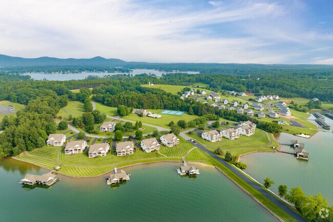 Union Hall is made up of large subdivisions with tidy landscaping.