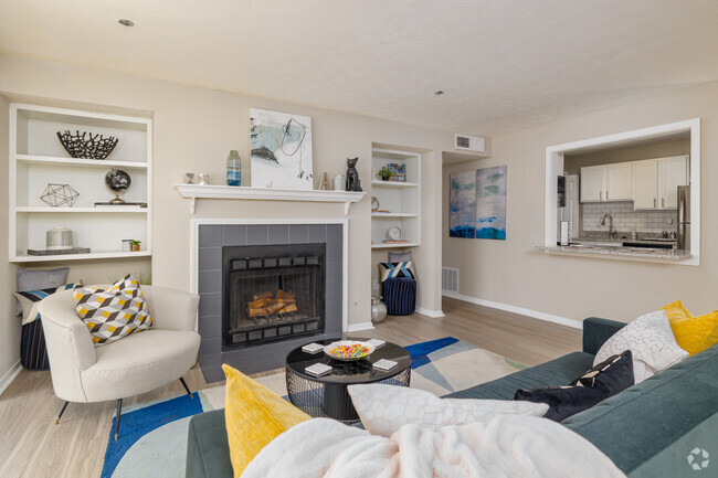 2BR, 2BA - 1,268SF - Living Room