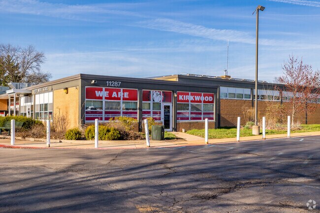 Front entrance of North Kirkwood Middle School