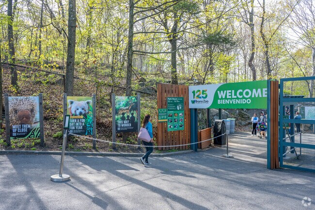 The Bronx Zoo has an entrance that is very close to the Van Nest neighborhood.