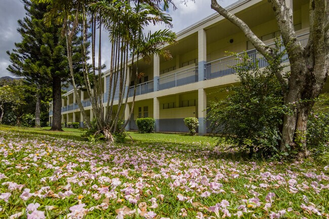 Immerse in academic achievement amidst picturesque beauty at Kapunahala Elementary School.