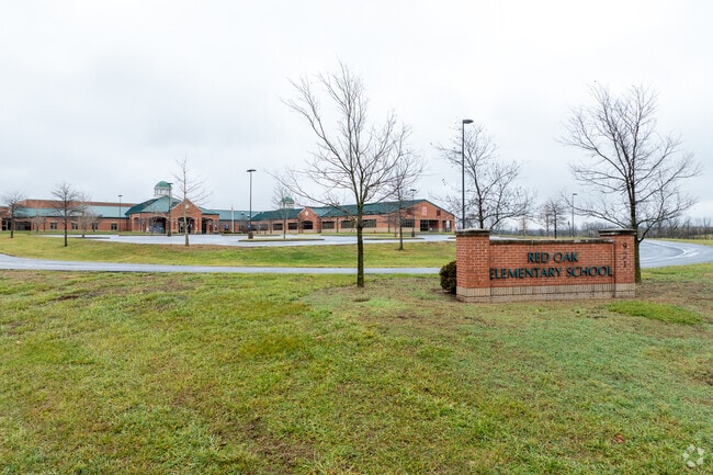 The student population of Red Oak Elementary School is 537 and the school serves 1-5.