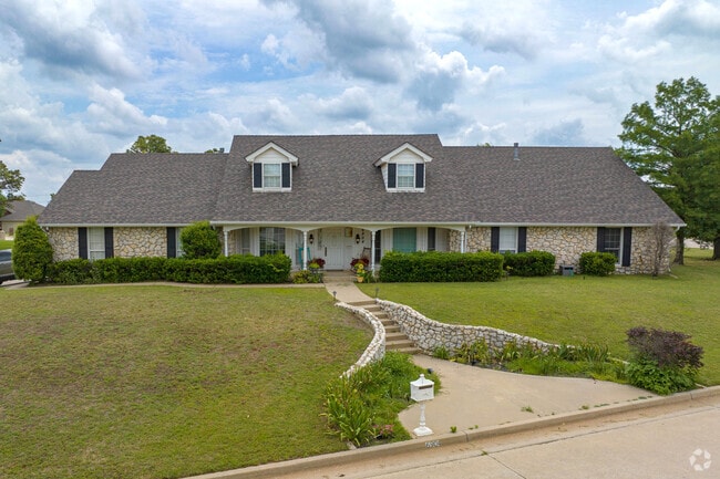 Mid-century ranch-style homes are found in areas of Warr Acres.