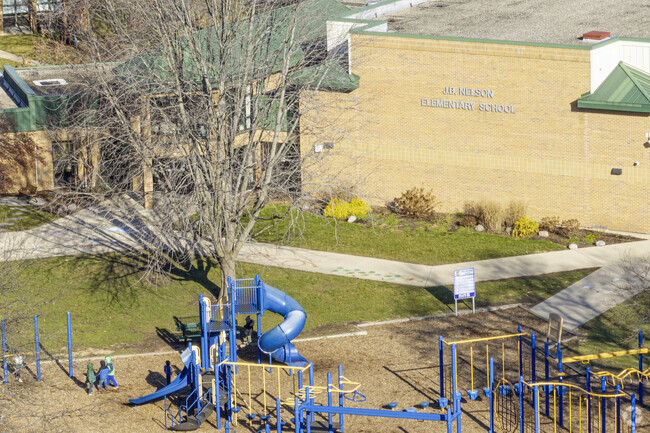 Kids will never want to leave the playground at J B Nelson Elementary School.