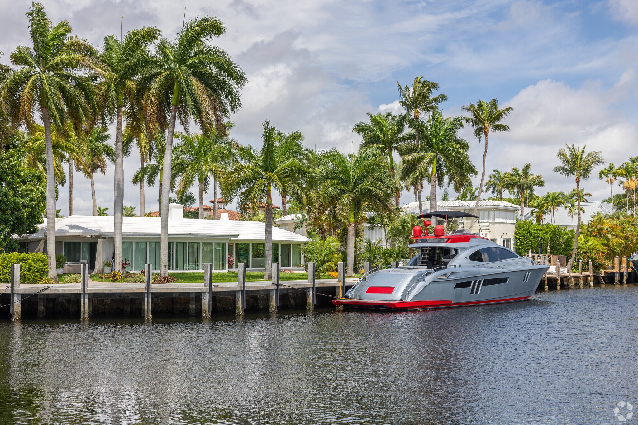 Yacht life is part of the scene in Riviera Isles neighborhood.