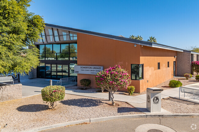 Yuma County Somerton Library offers Somerton residents a cool place to read or study.