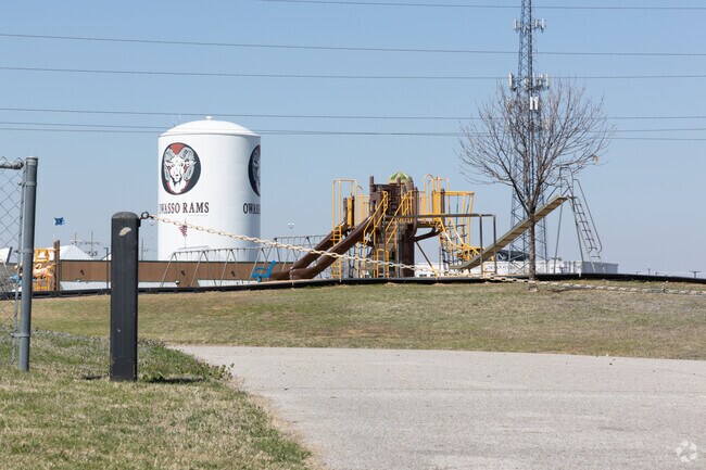 Kids have lots of options to run and play at recess at Hayward Smith Elementary School.