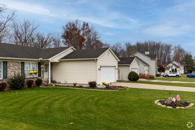 This well-kept neighborhood street is typical of the charm found throughout Withamsville.