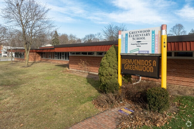 Greenwood Elementary School serves approximately 275 students.