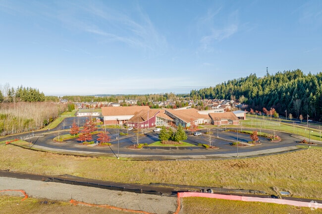 View from above at Donald Eismann Elementary School.