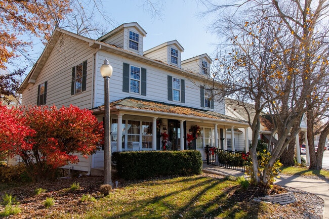 Godfrey is filled with beautiful architecture like the Monticello House boutique.