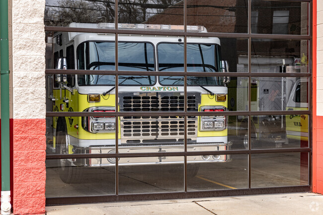 Crafton has an elite fire station and fire truck fleet.
