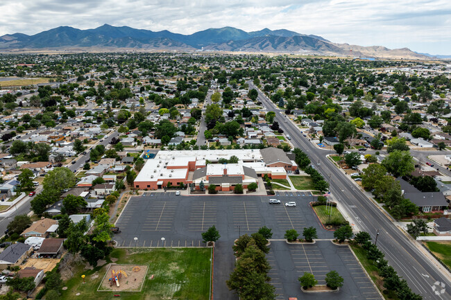 St. Francis Xavier School is located in a large, suburban setting.