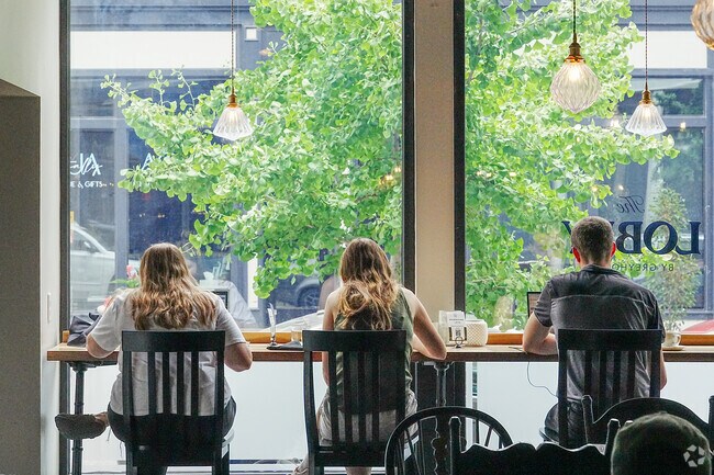 The Lobby in Downtown Lafayette is a great place for the residents of Bennett to grab brunch.