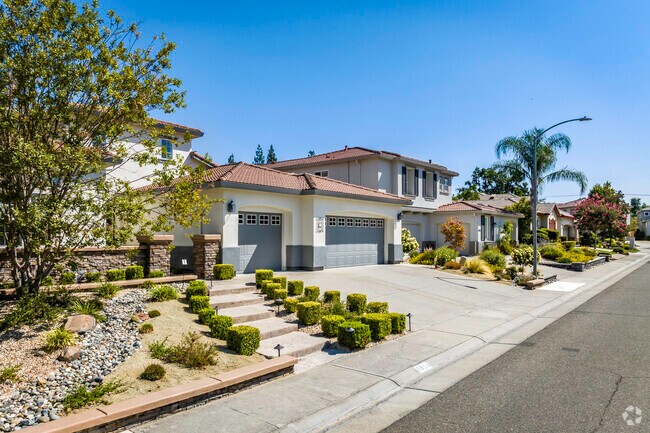 Rows of Mediterranean style homes can be found in Mission.