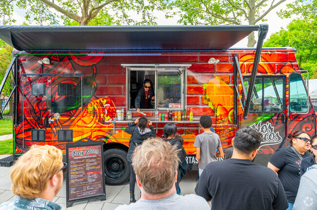 Vibrant food trucks can be found at Downtown Fort Wayne's Tacos, Tequila & Margarita Fest.
