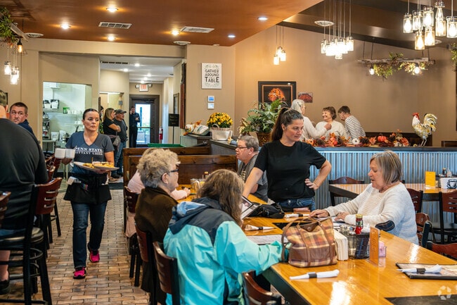 The Shore Diner in Jersey Shore serves hearty breakfasts for Nippenose locals.