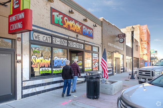 The Smokin' Boxcar adds character to Commercial Street's dining scene.
