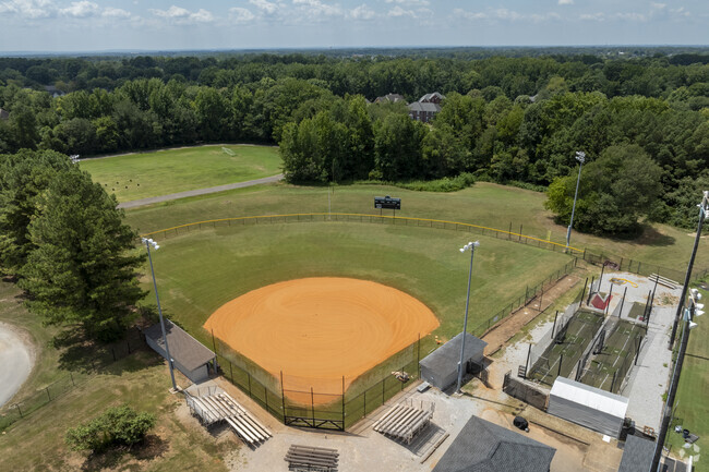Softball field for Discovery Middle School in Madison Alabama.