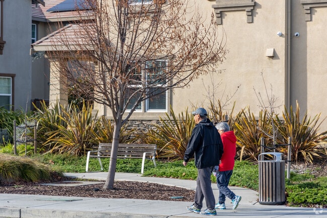 Eden Shore's residents appreciate the calm atmosphere to enjoy leisurely walks.