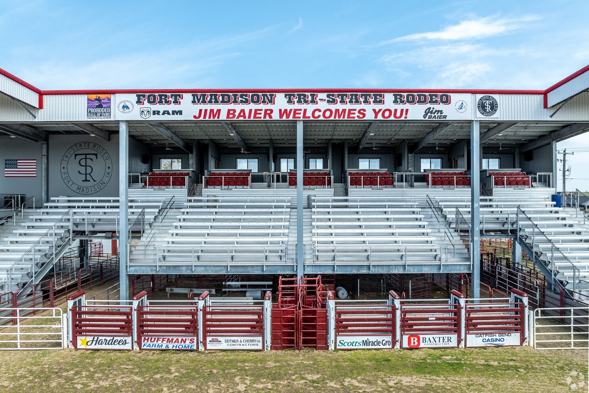 The Fort Madison Tri-State Rodeo draws thousands of competitors and spectators annually.