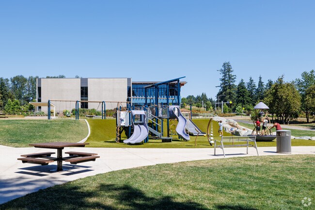 Morrill Meadows Park has been recently renovated with a new playfround and a picnic area.
