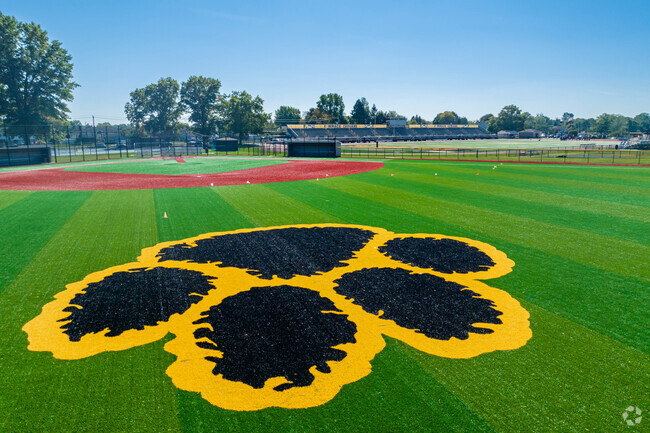 Commack High School has a beautiful athletic department.