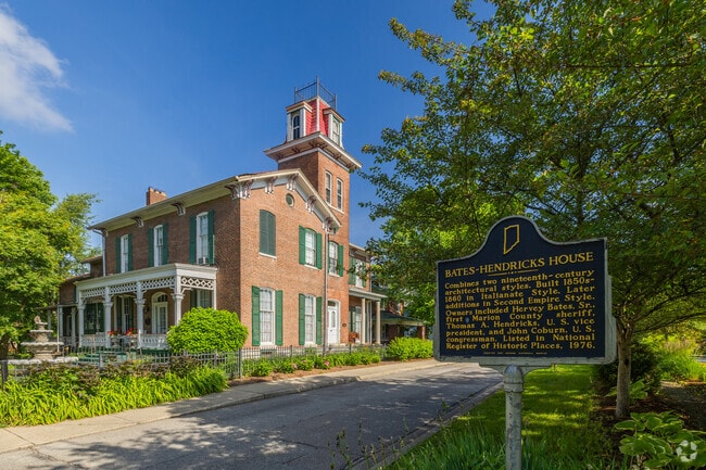 Bates-Hendricks is named after the historical home combining two architectural styles.