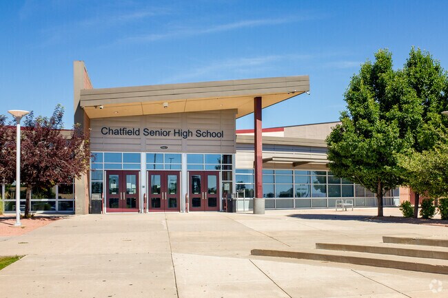 Chatfield High School is a highly rated public school in Littleton.