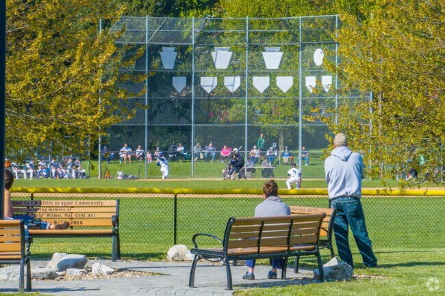 The Camp Hill baseball field hosts games from little league all the way to high school age.