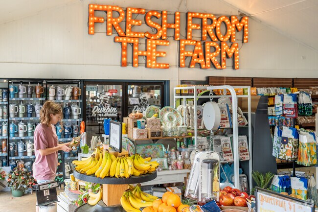 Find a delicious snack or a fun souvenir at the popular Durban Farm Market in Clanton.