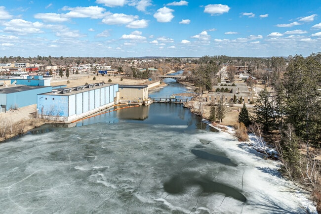 The city of Grand Rapids was named after the steady rapids of the Mississippi River.