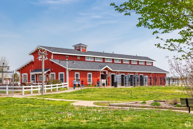 The Barn at Rutledge-Wilson Farm Park is an Iconic Structure Welcoming Residents in Young-Lilley