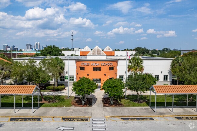 Established in 1895, Jones High School is considered the oldest High School in Orange County.