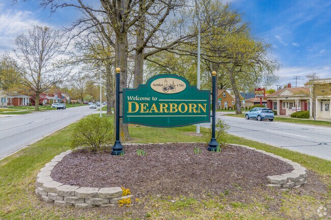 The Dearborn Hills welcomes you to the neighborhood.