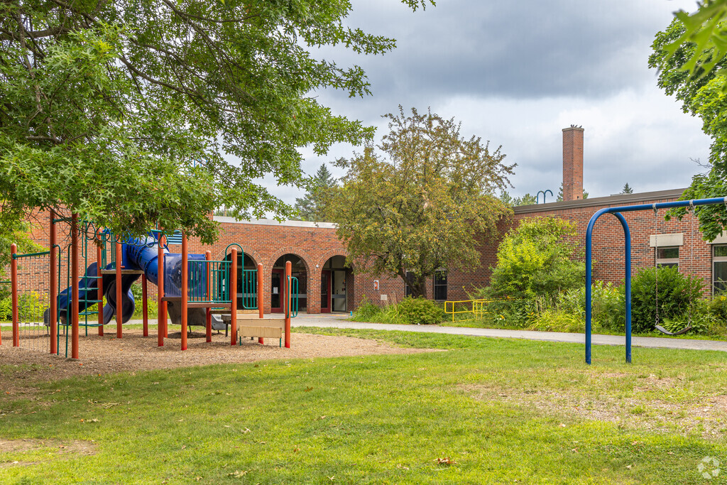 The Abraham Lincoln School in the Tree Streets neighborhood of Bangor, ME.