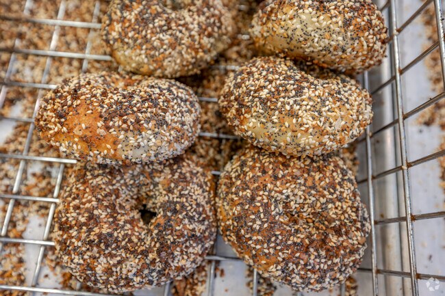 The everything bagels at Popup Bagels in Glenville should be on your shortlist to order.