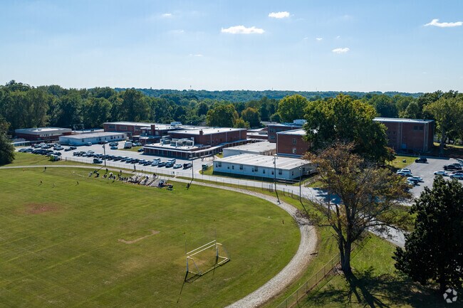 There is a large campus at the Mineral Springs Middle School in Winston-Salem.