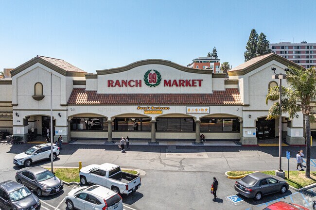 You can find unique groceries at the local 99 Ranch Market near the Lindaraxa Park neighborhood in Alhambra.
