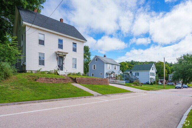 Colonial-style homes are common among the streets of Pembroke.
