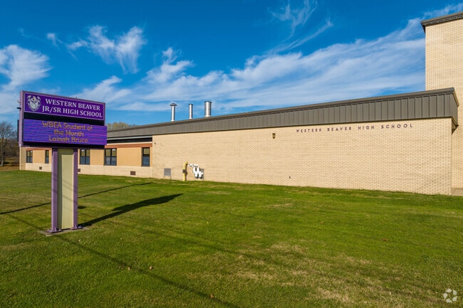 Older students attend the Western Beaver JR-SR High School.