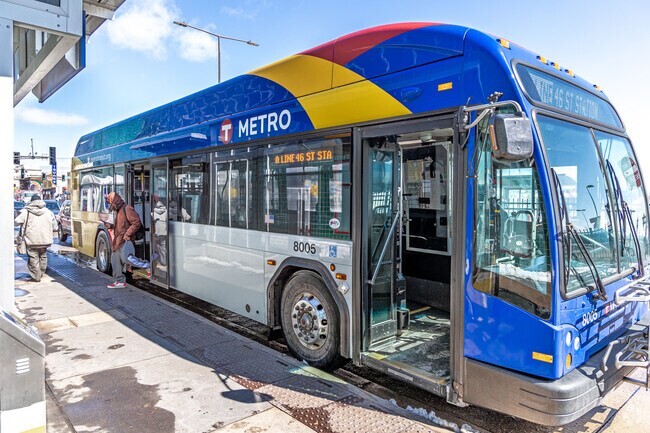Public transportation provides Union Park residents with travel options.