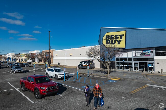 There are plenty of big box stores at the Patchogue Mall near Holbrook.