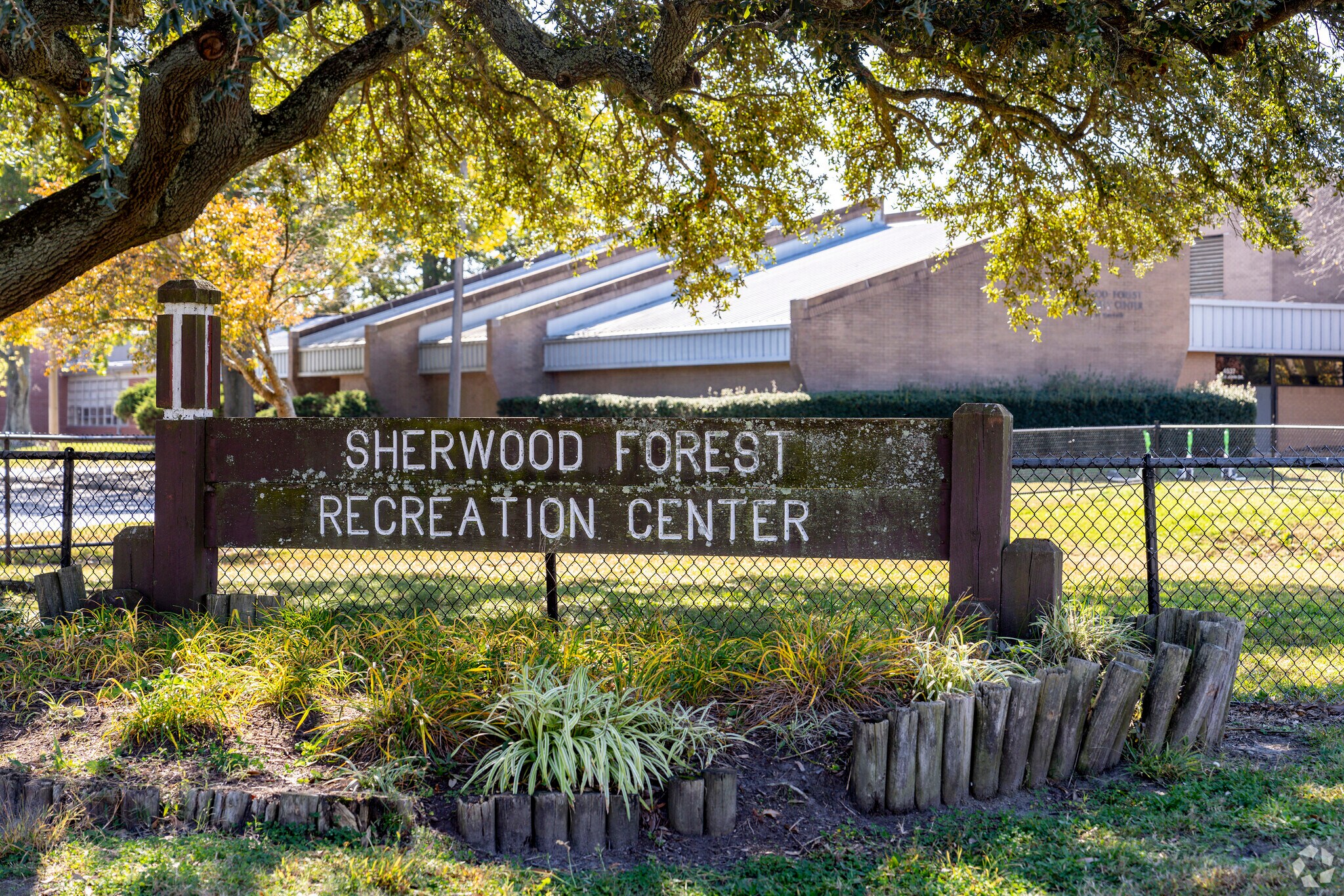 Sherwood Forest Recreation Center in the Sherwood Forest neighborhood of Norfolk.