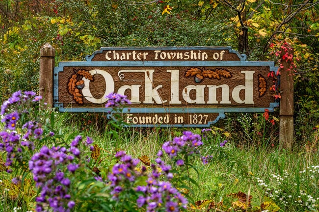 Welcome to Oakland, a suburb located 45 minutes north of Detroit.