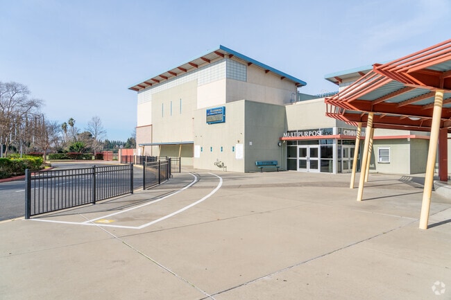 The beautiful campus of Riverbend Elementary includes modern amenities.